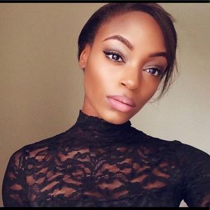 Lace Turtleneck Dress